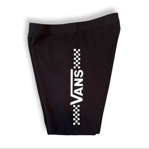 Vans black biker shorts. Women’s adult small